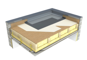 Un nouveau système d’isolation pour les toitures plates Extenbois
