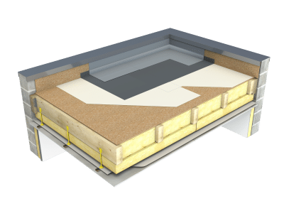 Un nouveau système d’isolation pour les toitures plates Extenbois