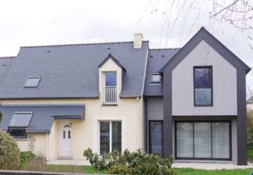 Extension maison sur deux étages