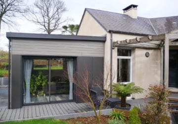 Extension de salon à Lécousse (35)