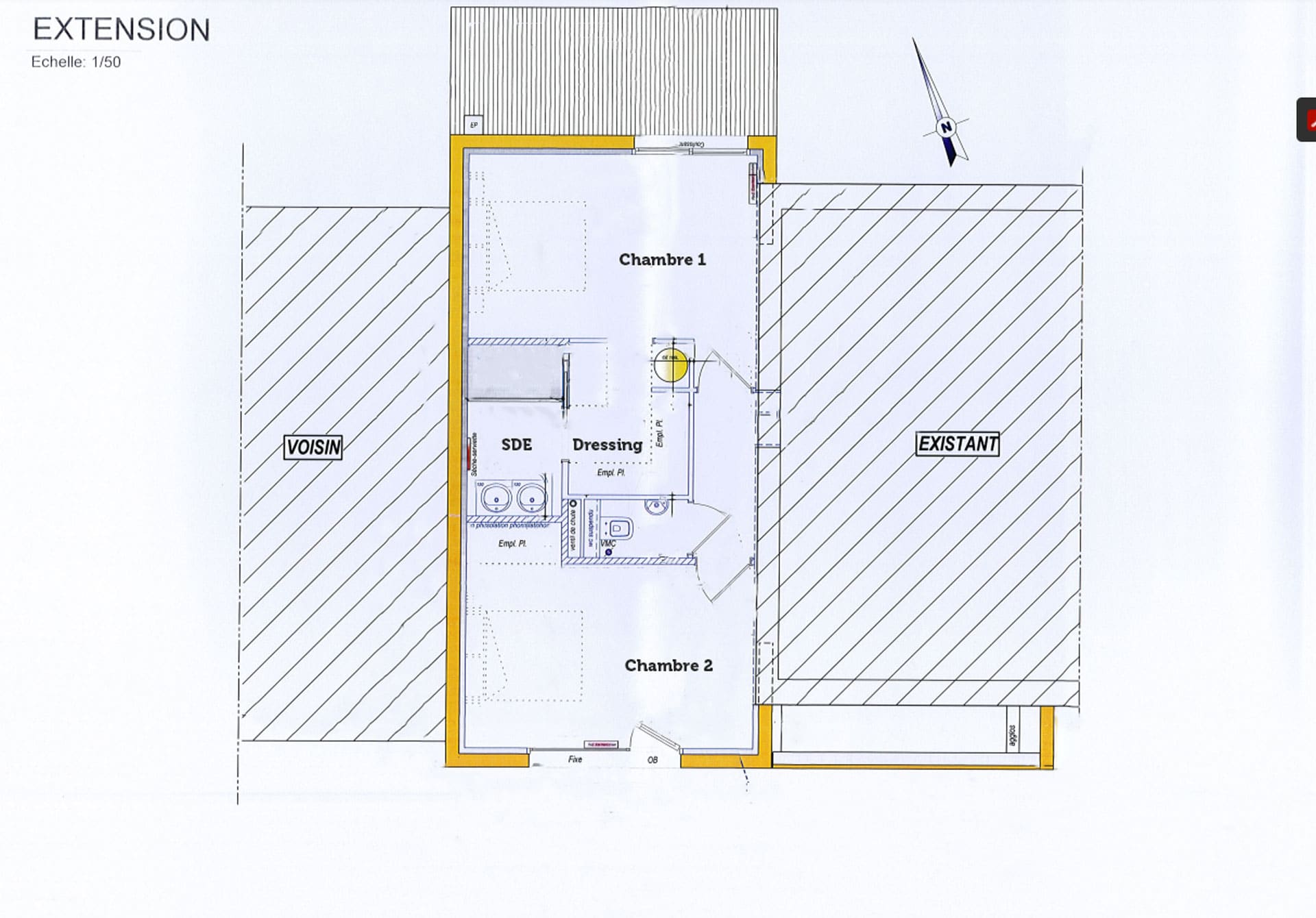 plan-extension-chambre-dressing-extenbois