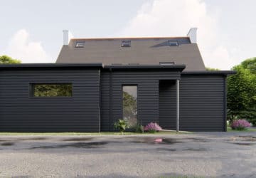 Extension de maison aux normes « PMR » à Saint-Evarzec (29)