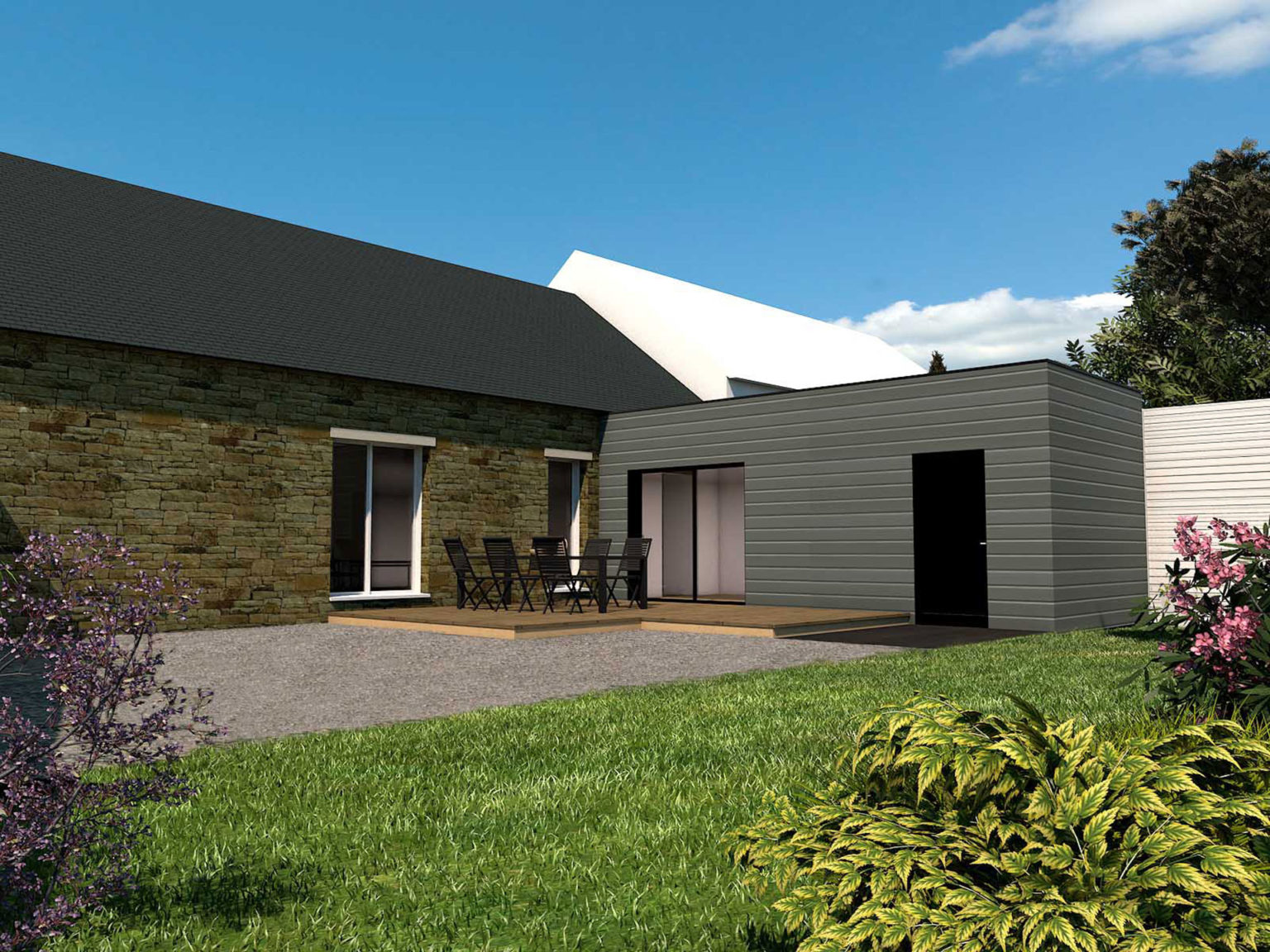 Archives des Extension maison en pierre - Extenbois