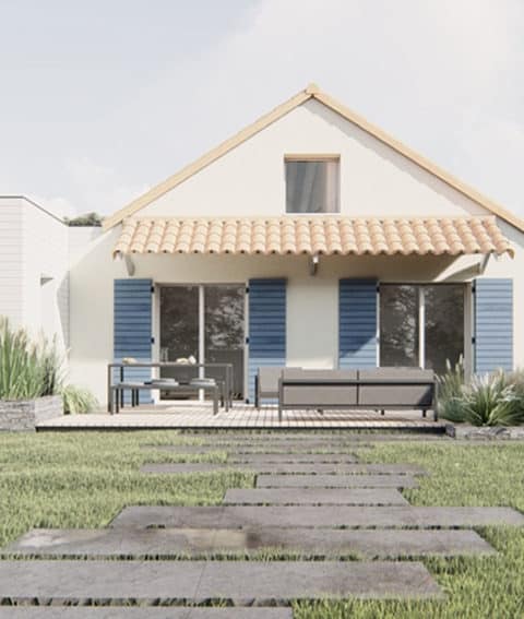 Extension maison provencale