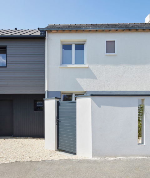 Extension de maison des années 50
