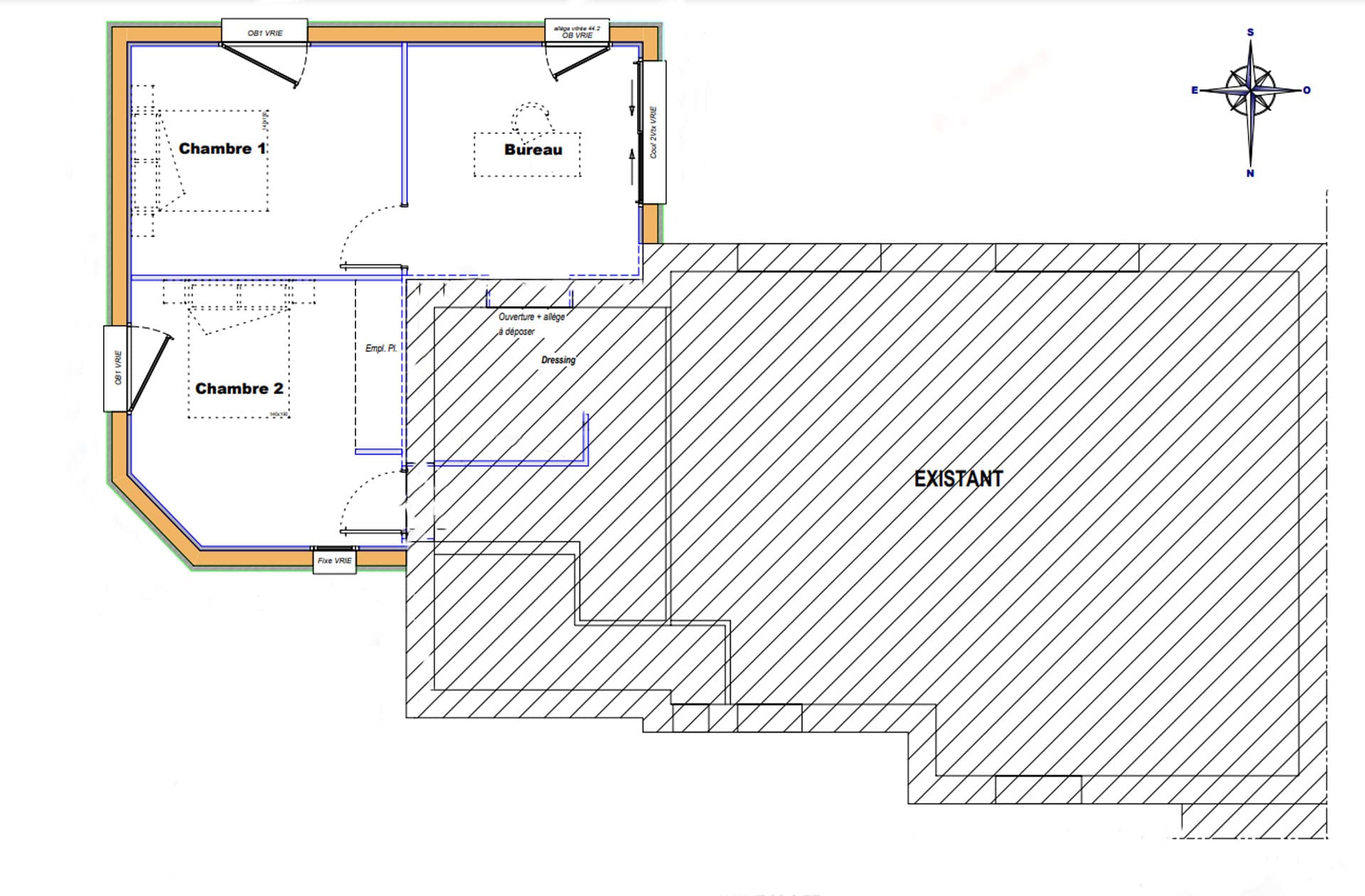 plan-chambre-et-bureau