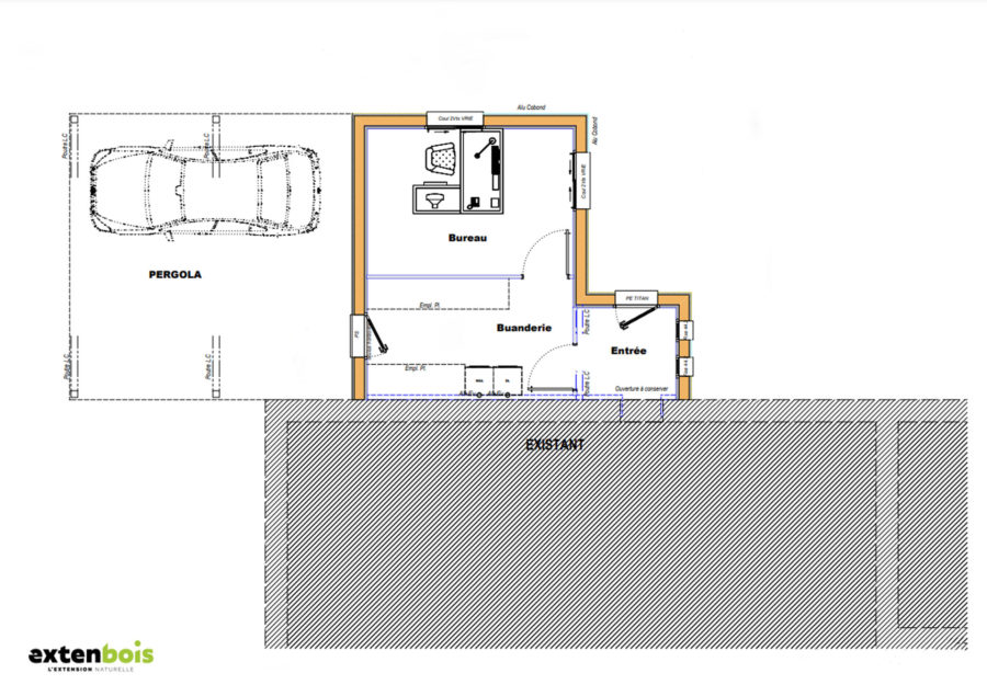 plan-extension-maison-néobretonne-extenbois