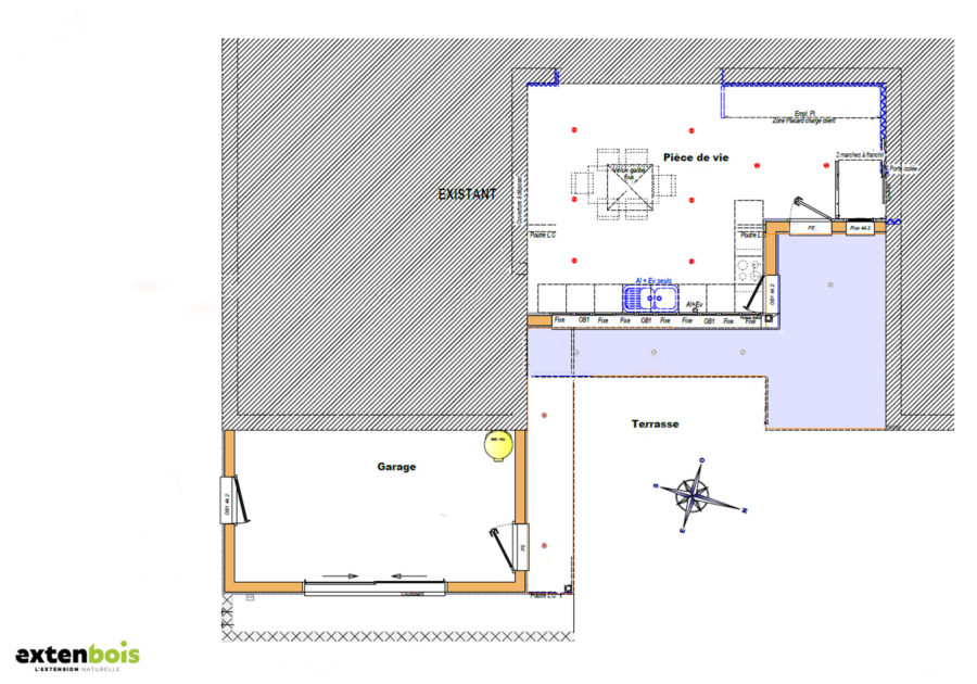 plan-extension-maison-extenbois-quimper