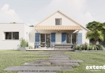 Projet d’extension de maison provençale à Saint-Brevin-les-Pins (44)