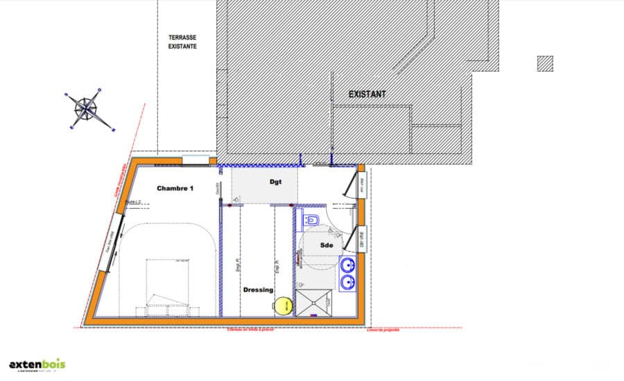 plan-extension-suite-parentale-extenbois