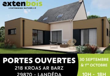 Portes Ouvertes Extenbois à Landéda le 30/09 et 1/09 !