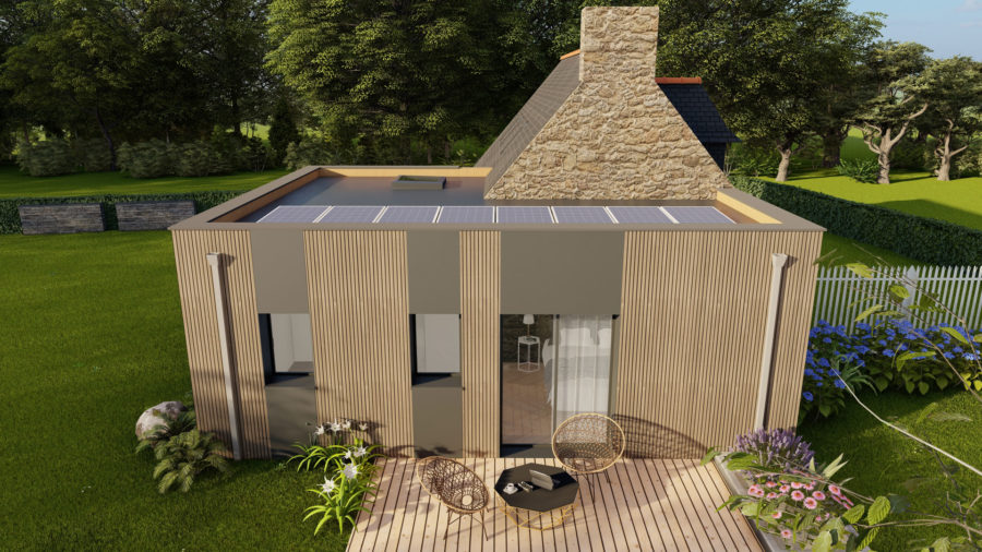 extension-panneaux-solaires-néobretonne-extenbois