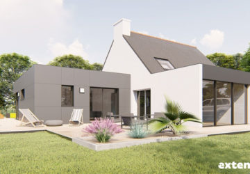 Projet d’extension de maison design à Quimperlé (29)