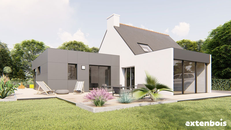 Projet d’extension de maison design à Quimperlé (29)