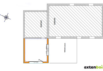 plan-extension-maison-extenbois-brest