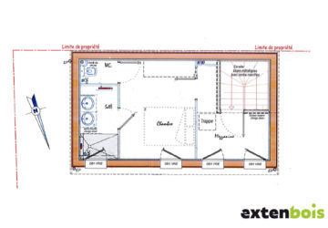plan-extension-étage-extenbois