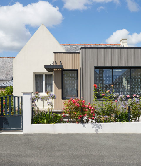 Extension entrée de maison