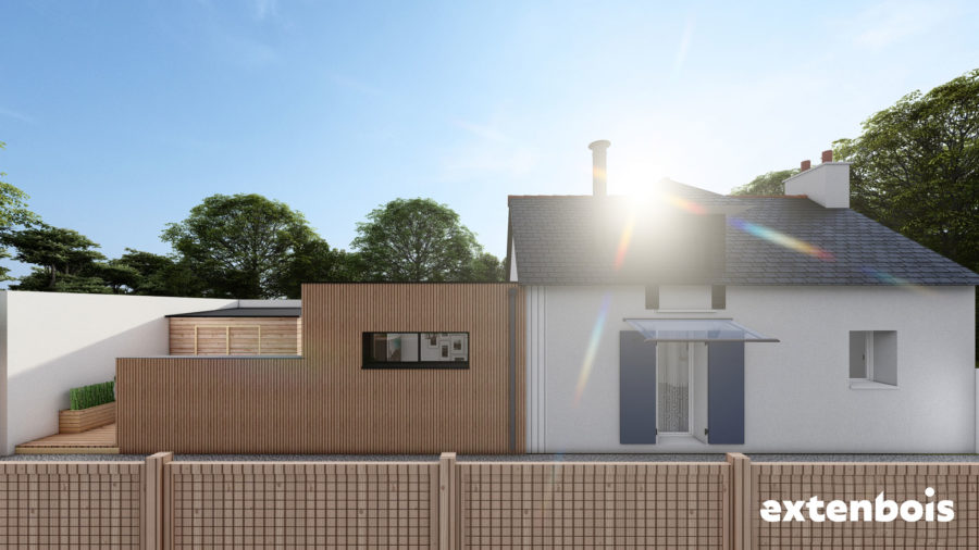 plan-extension-pièce-vie-extenbois