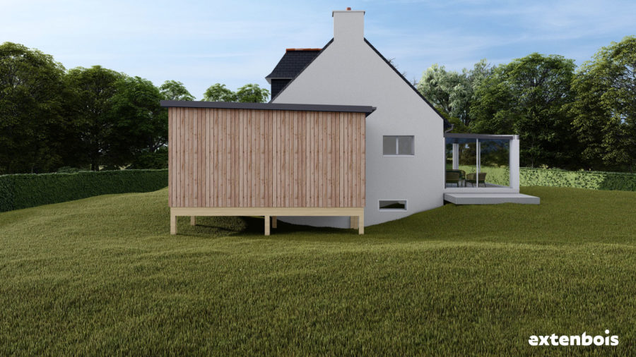 bardage-extension-maison-extenbois-plan