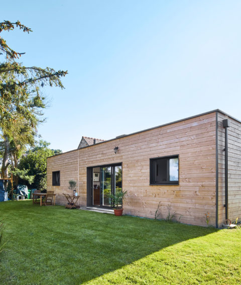 Extension maison en longueur