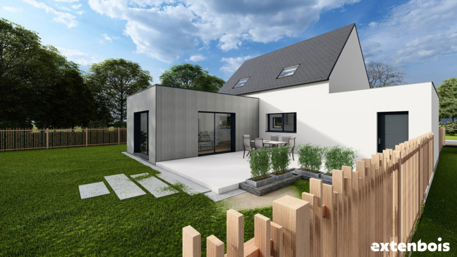 plan-extension-maison-gris-extenbois