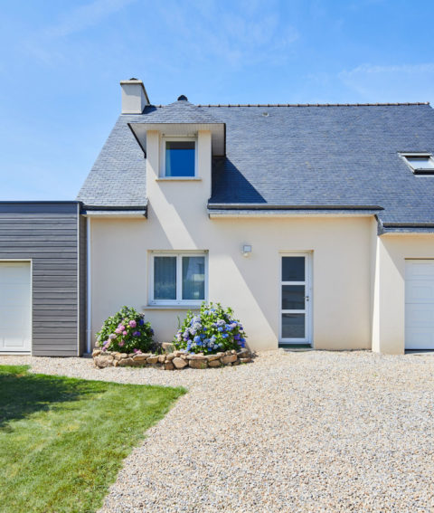 Extension garage toit plat