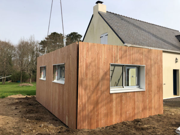 Extension maison rapide