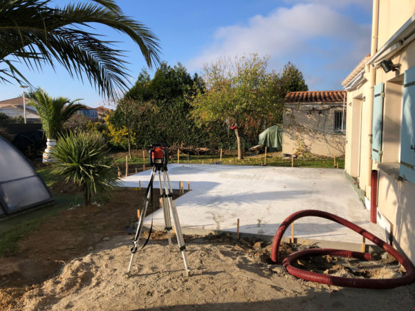 Fondation extension maison