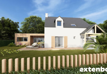 Plan d’extension de chambre et de salon