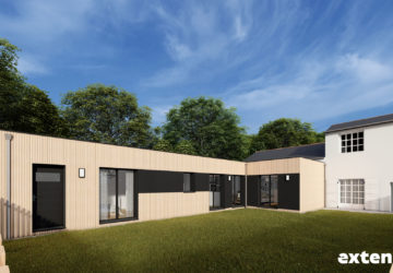 Plan d’extension pour une maison de maître